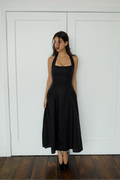 Clementine Dress in Noir