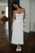 Brie Dress in Meringue