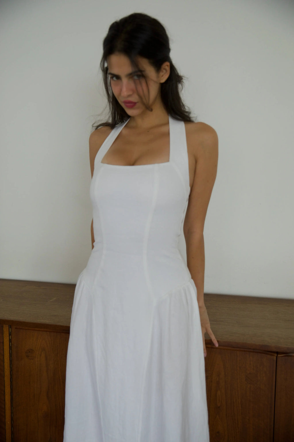 Clementine Dress in Meringue