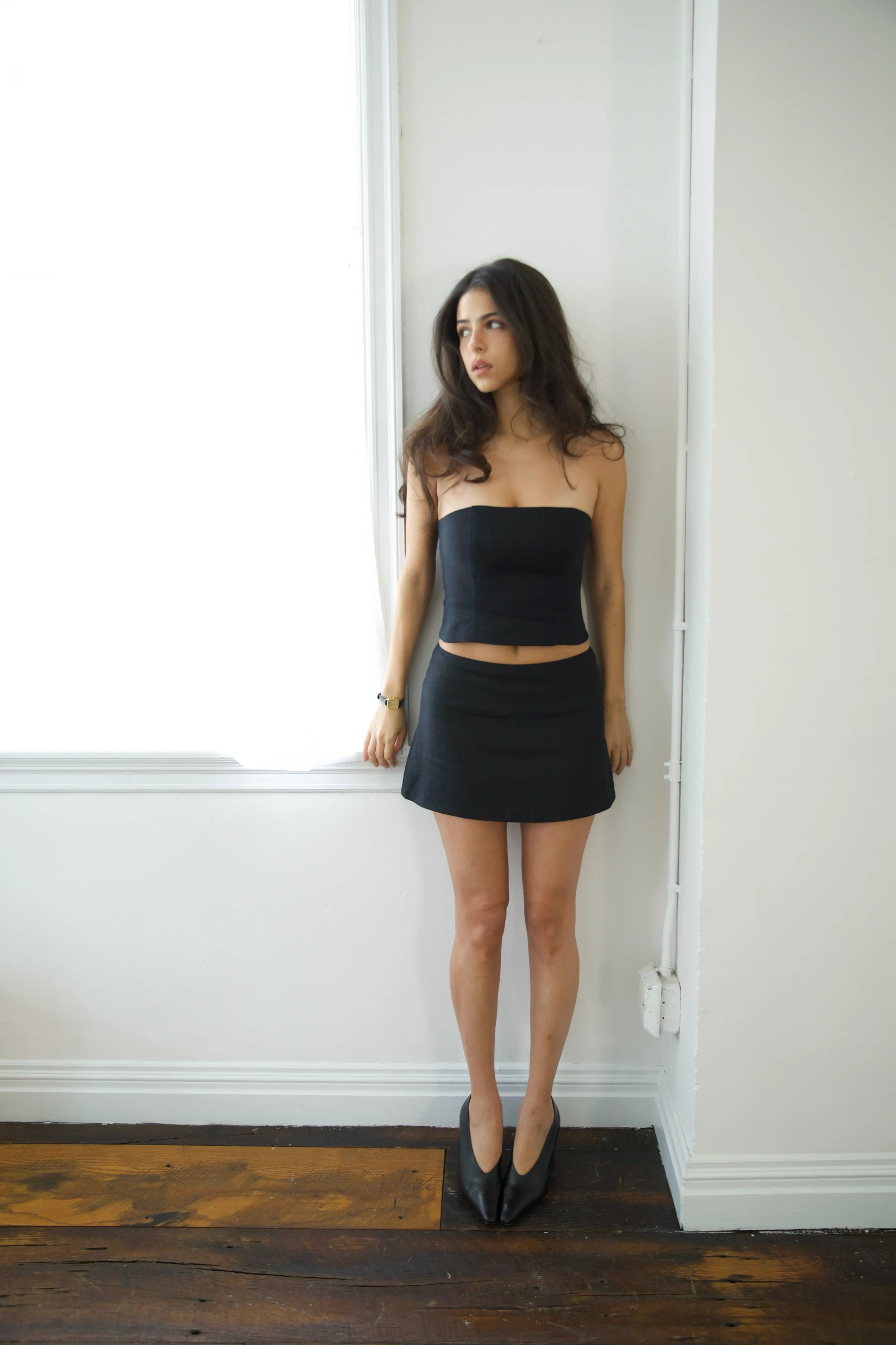 Frankie Skirt in Noir