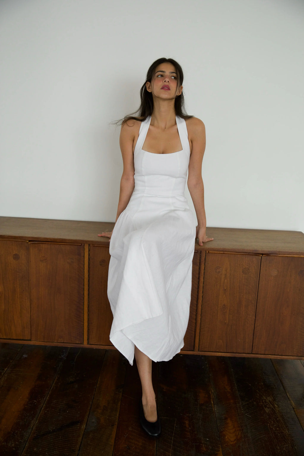 Clementine Dress in Meringue