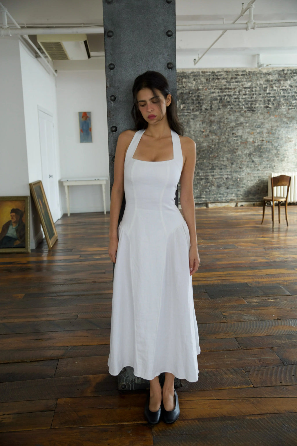 Clementine Dress in Meringue