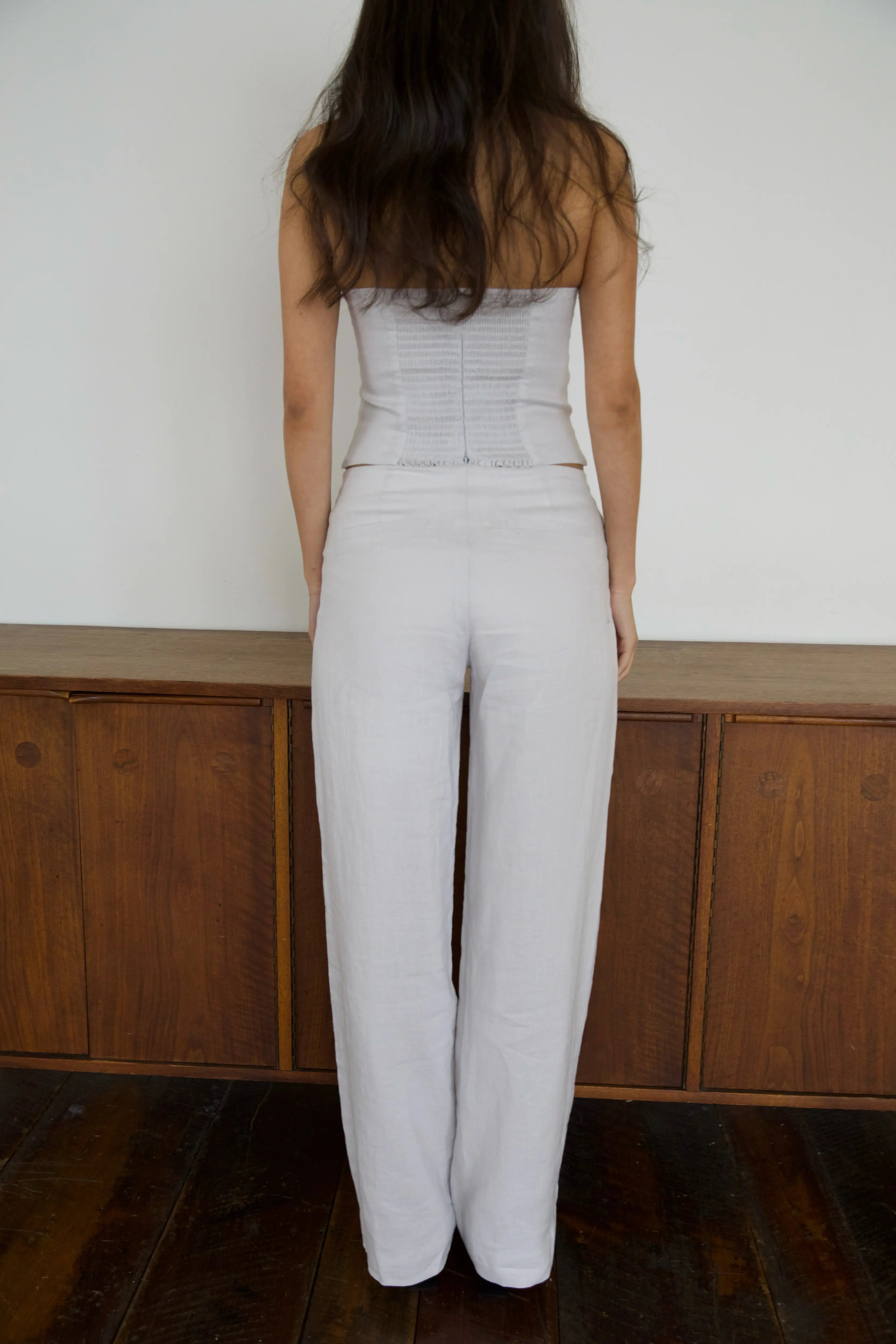 Bella Pant in Earl Grey