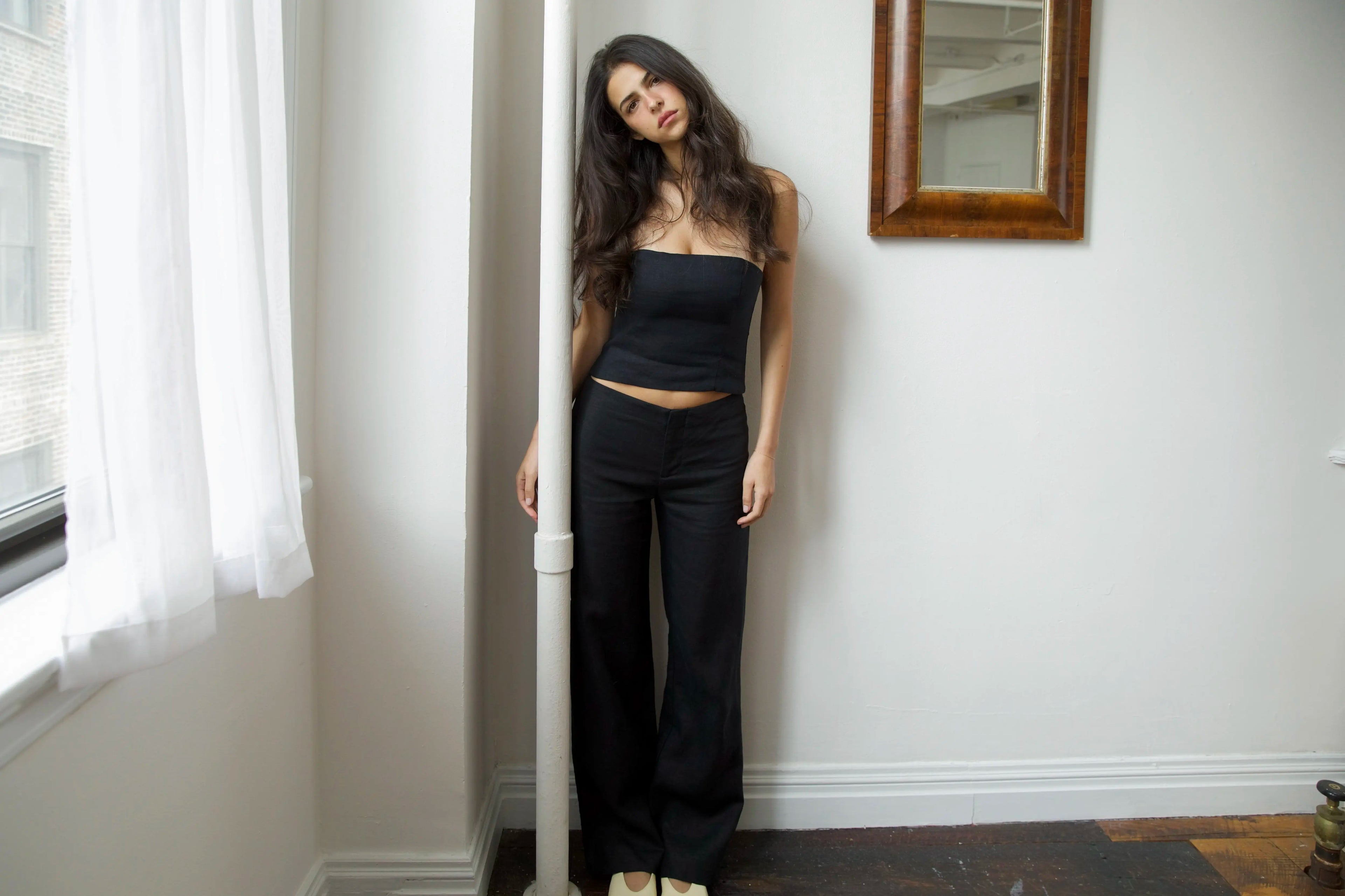Bella Pant in Noir